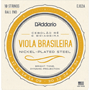 D'Addario EJ82A Viola Brasileira (Cebolao Re & Boiadeira) Nickel Satz, 10-saitig D'Addario EJ82A Viola Brasileira (Cebolao Re & Boiadeira) Nickel Satz, 10-saitig