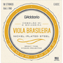 D'Addario EJ82C Viola Brasileira (Cebolao Mi & Boiadeira) Nickel Satz, 10-saitig D'Addario EJ82C Viola Brasileira (Cebolao Mi & Boiadeira) Nickel Satz, 10-saitig