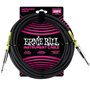 Ernie Ball PO6046 6M / 20 Ft instrument cable / straight - straight / black Ernie Ball PO6046 6M / 20 Ft instrument cable / straight - straight / black