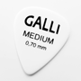 Galli B17M Set of 12 Celluloid WHITE Standard 351 Pick, Medium 0.70 mm Galli B17M Set of 12 Celluloid WHITE Standard 351 Pick, Medium 0.70 mm