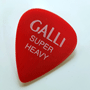Galli C3XH Set of 3 Celluloid Standard 351 Plektrum, Super Heavy 1.14 mm - red Galli C3XH Set of 3 Celluloid Standard 351 Plektrum, Super Heavy 1.14 mm - red