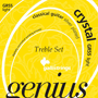 Galli GR55 Classic GENIUS CRYSTAL Nylon Treble Set, Light Tension Galli GR55 Classic GENIUS CRYSTAL Nylon Treble Set, Light Tension