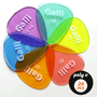 Galli GP24 Combo Set Formula Poly-C Picks + Pick holder - 6 Gauges / Colors Galli GP24 Combo Set Formula Poly-C Picks + Pick holder - 6 Gauges / Colors