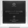 Knobloch 400SSC Pure Sterling Silver Carbon C.X. Strings - Medium High Knobloch 400SSC Pure Sterling Silver Carbon C.X. Strings - Medium High