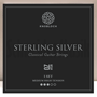 Knobloch Strings 400SSQ Pure Sterling Silver Nylon Q.Z. - Medium High Knobloch Strings 400SSQ Pure Sterling Silver Nylon Q.Z. - Medium High
