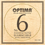 Optima No.6 Classical 24K GOLD Strings, Carbon Set - Medium Tension Optima No.6 Classical 24K GOLD Strings, Carbon Set - Medium Tension