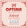 Optima SOLOIST 3050 H Mandolin FLATWOUND Strings Set Heavy Loop End Optima SOLOIST 3050 H Mandolin FLATWOUND Strings Set Heavy Loop End