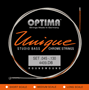 Optima 4409.B.DB Double Ball UNIQUE Studio Bass CHROME Strings, 5-string Optima 4409.B.DB Double Ball UNIQUE Studio Bass CHROME Strings, 5-string