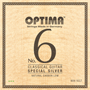 Optima No.6 Classical SPECIAL SILVER Strings, Carbon Set - Low/Light Tension Optima No.6 Classical SPECIAL SILVER Strings, Carbon Set - Low/Light Tension