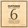 Optima No.6 Classical SPECIAL SILVER Strings, Carbon (wound G3) Set - Medium Tension Optima No.6 Classical SPECIAL SILVER Strings, Carbon (wound G3) Set - Medium Tension