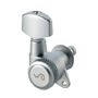 Schaller M6 135 Locking 18+19,5 (staggered) Mechanik 6 links - Satin Chrom Schaller M6 135 Locking 18+19,5 (staggered) Mechanik 6 links - Satin Chrom