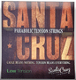 Santa Cruz Parabolic Low Tension Strings for Acoustic Guitar / Western Guitar / Resonator Guitar Santa Cruz Parabolic Low Tension Strings for Acoustic Guitar / Western Guitar / Resonator Guitar